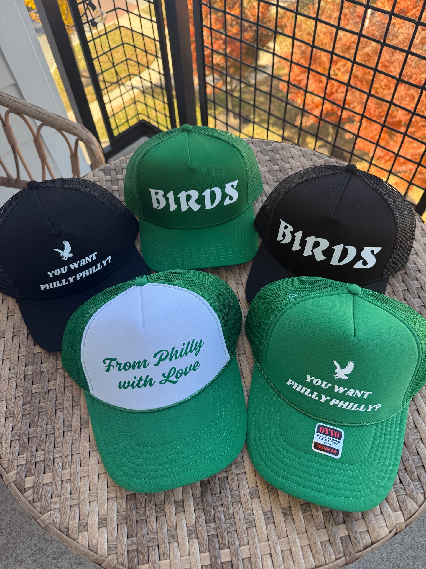 BIRDS trucker hat